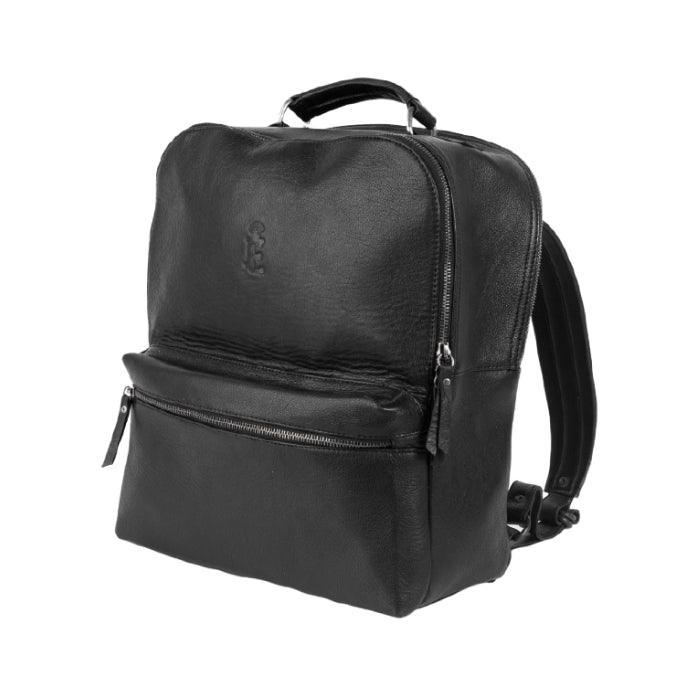 buffalo david bitton leather backpack Shop Traveler's Leather Backpack - SKU: LBP-3229B-BLK