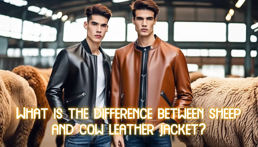 What is the Difference Between Sheep and Cow Leather Jackets?