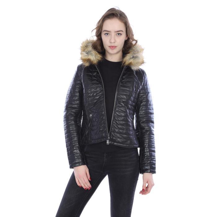 ジャケット・アウター APHRODITEGANG FAUX LEATHER JACKET 9a7cb81fd07eea8d62a62fc570b482