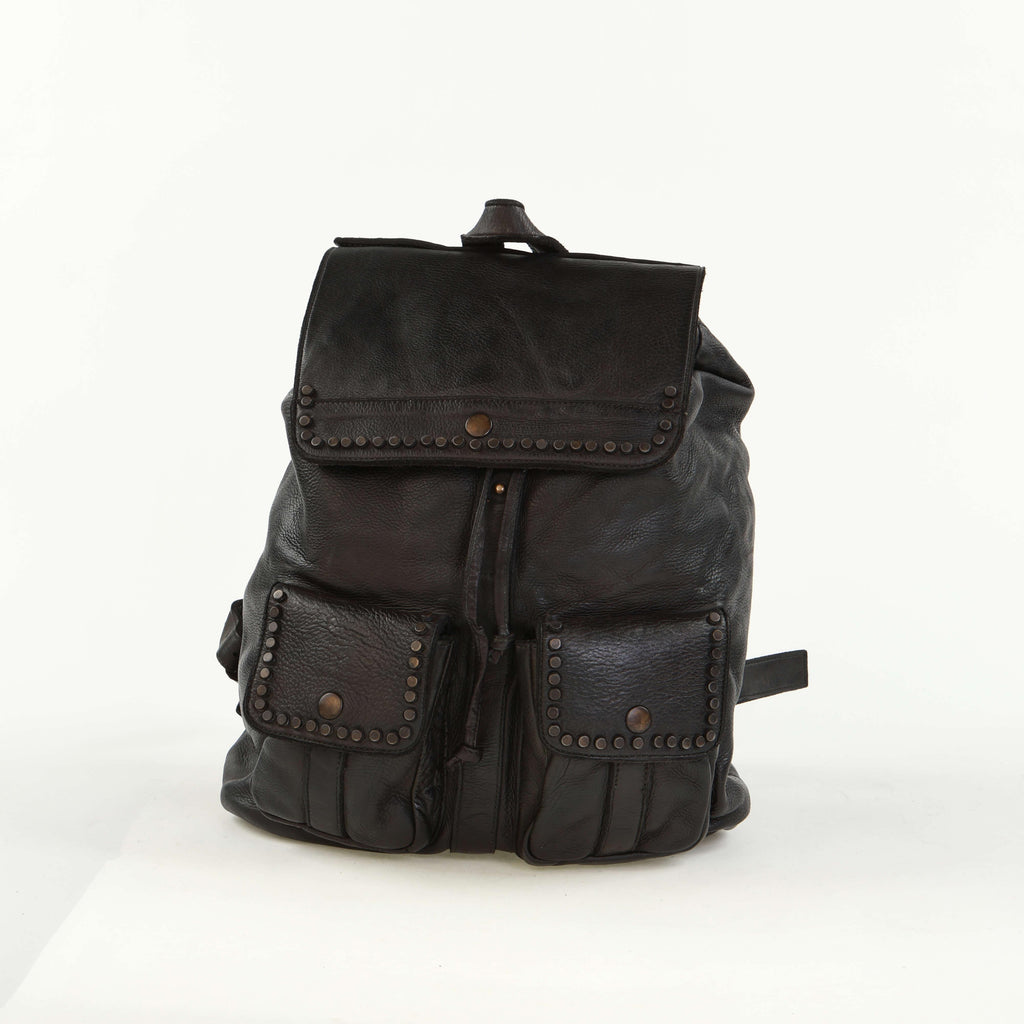 Classic Leather Backpack