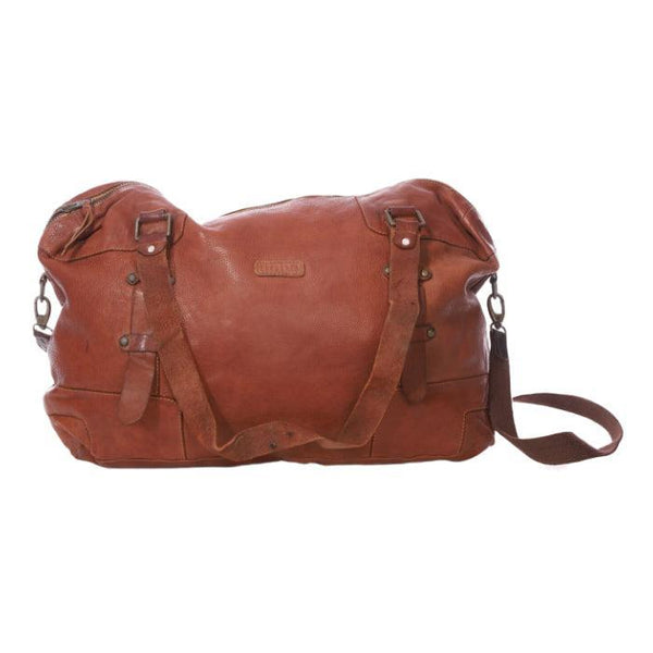 Leather Duffel Tan