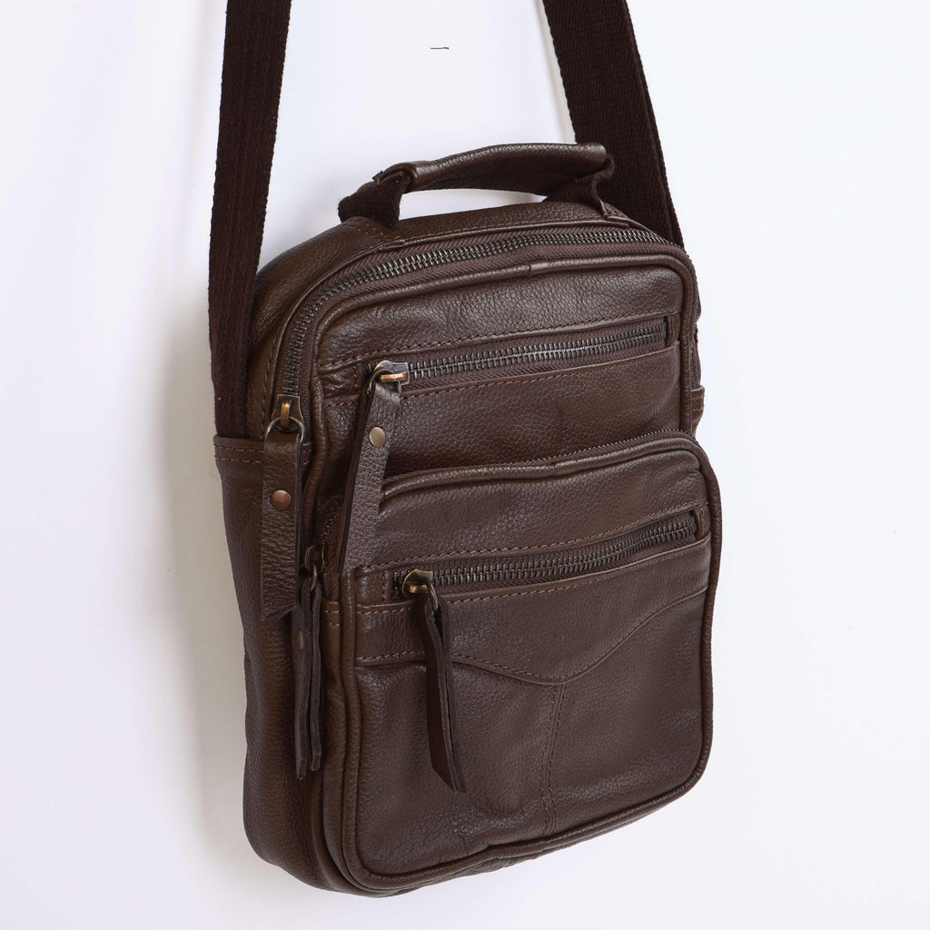 Shop Leather Side Bag - SKU: MLSB-AM7-COGN - Leather Bags and Handbags ...
