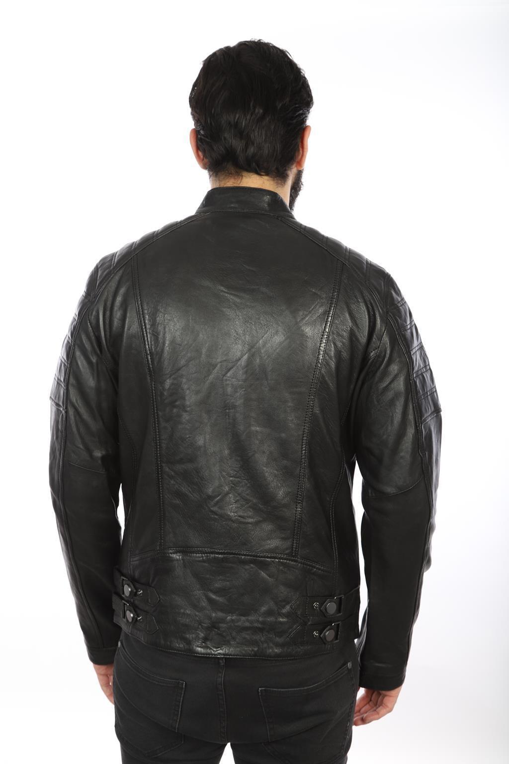 Shop Mens Riding Jacket - SKU: 8144-BLK*S - Leather Jackets – Family ...
