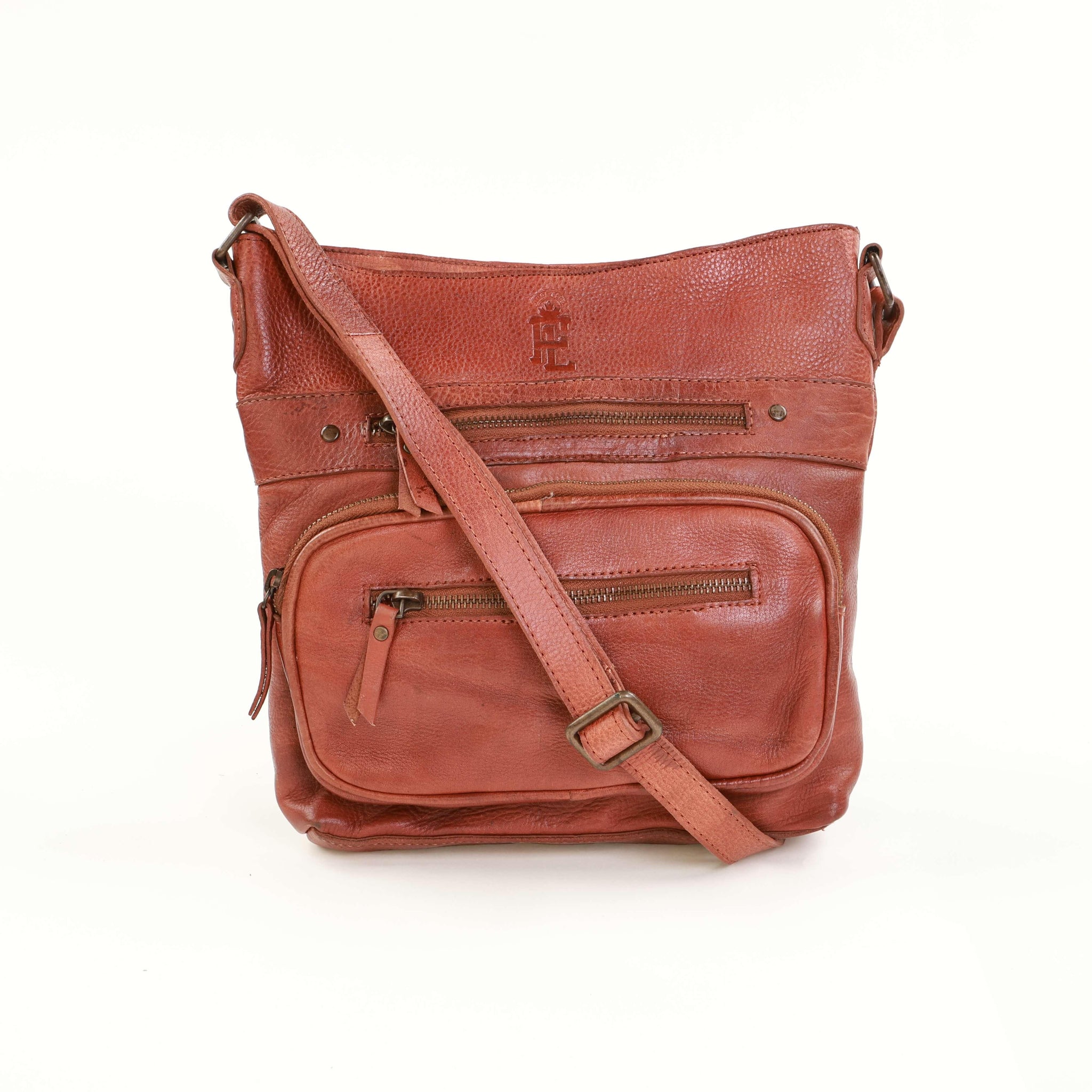 S-32 Leather Crossbody Bag*