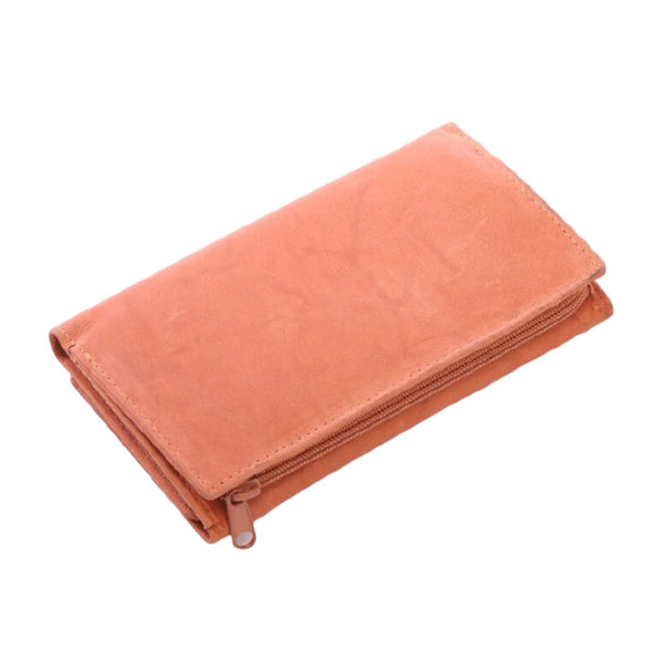 Womens Leather Trifold Wallet