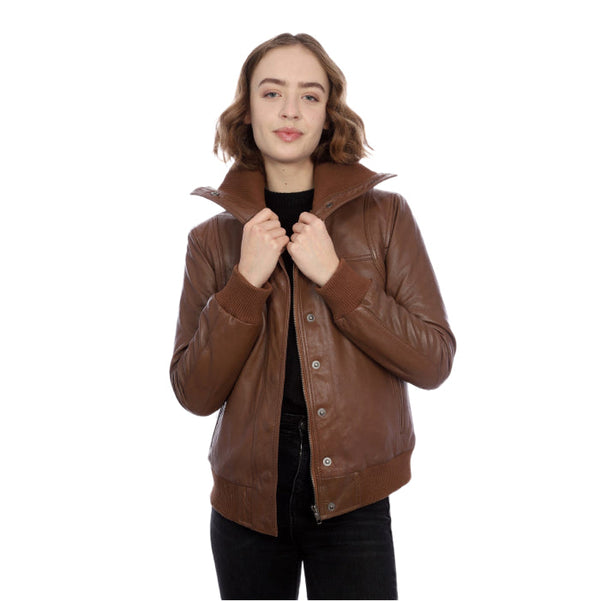 Womens Leather Jackets Canada  Pure Leather Jacket for Women – Family  Leather