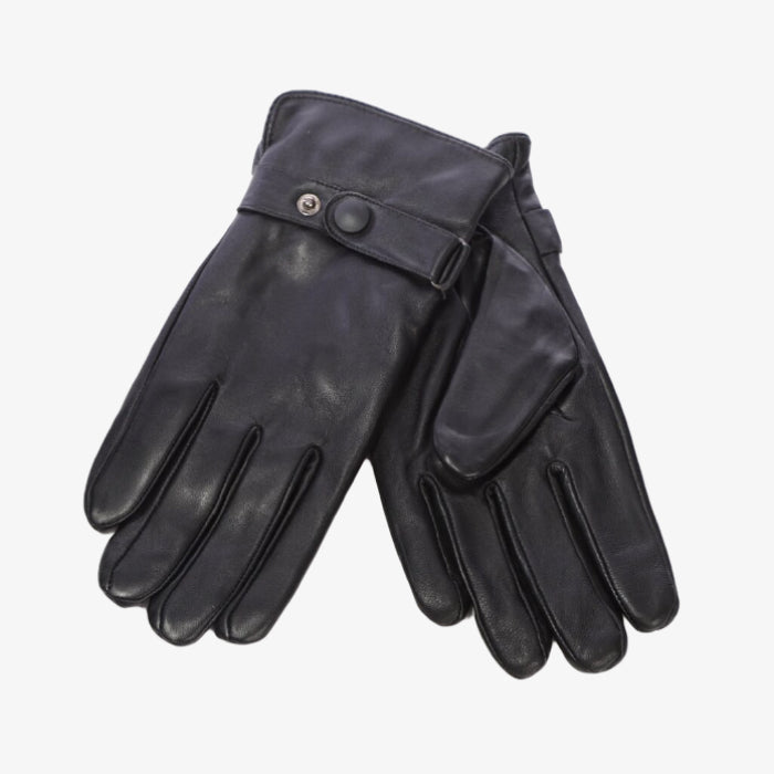 Womans Leather Gloves Blk